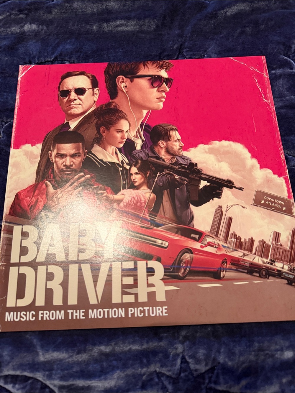 Baby Driver Vinyl- Music From The Motion Picture (Pink Cover)